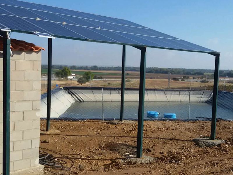 riego por bombeo solar